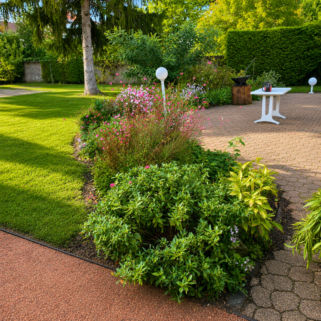 Jardin fleuri